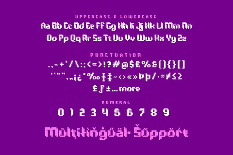 Pixemon - Pixel Game Font Font twinletter 