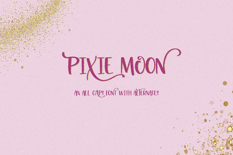 Pixie Moon Sans Font Beck McCormick 