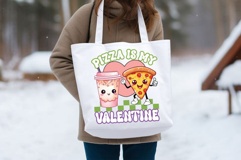 Pizza is my valentine PNG Design Sublimation Designangry 