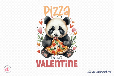 Pizza is My Valentine PNG Sublimation Sublimation CraftLabSVG 