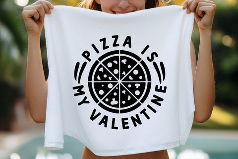 Pizza is my valentine SVG Angelina750 