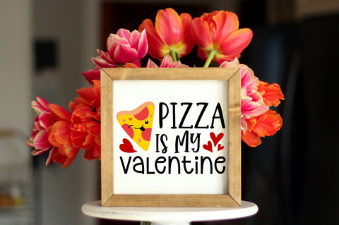 Pizza is my valentine SVG design SVG Regulrcrative 