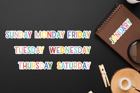 Planner Sticker PNG Files, Endless Time Sticker SVG zafrans studio 