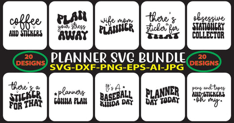 PLANNER-SVG-BUNDLE SVG Syaman 