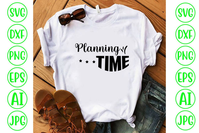 Planning Time SVG SVG Syaman 