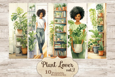 Plant Bookmarks | Bookworm Gift SVG GlamArtZhanna 
