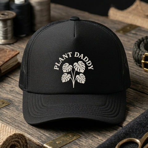 Plant Daddy Embroidery Design – Monstera Leaves Plant Lover Botanical Machine Embroidery File Embroidery/Applique DESIGNS PatternFeed8 