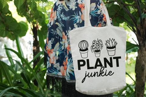 Plant junkie SVG Design SVG Designangry 