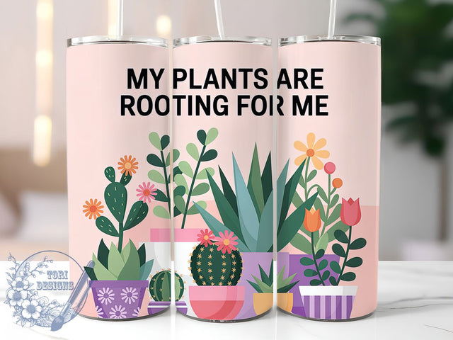 Plant Lover Botanical Garden Tumbler, Plant Mom Gift, Botanical Tumbler Wrap, Funny Plant Cup, Houseplant Lover Gift, Nature Inspired Drinkware, Garden Lover Sublimation Sublimation ToriDesigns 