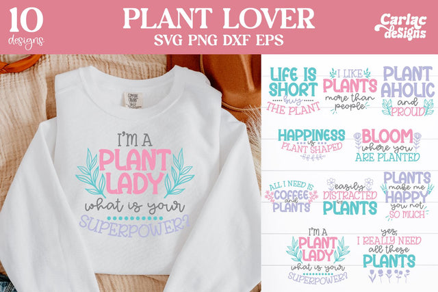 Plant Lover Bundle SVG Carla C Designs 