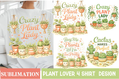 Plant Lover Sublimation Design,Plant Lover Shirt,Plant lover T-Shirt Design Sublimation BlackCatsMedia 