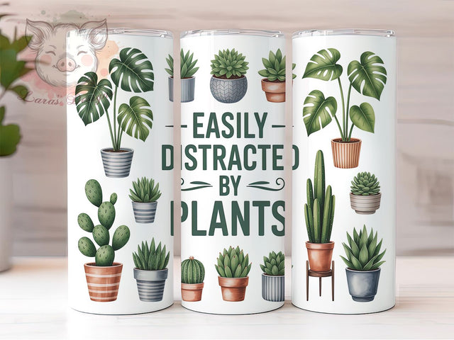 Plant Mom Humor Garden Tumbler, Garden Lover Gift, Houseplant Tumbler, Plant Lady Present, Funny Gardening Cup, Botanical Humor Gift, Plant Collector Design Sublimation Lara' s Designs 