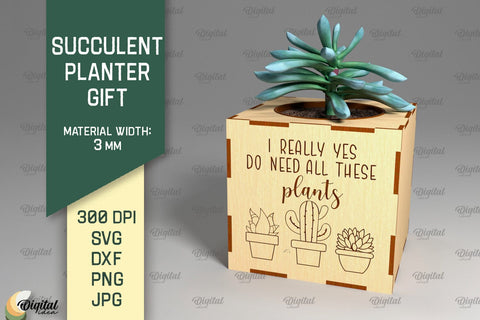 Plant Stand Laser Cut Bundle. 3D Flower Pot Holder SVG SVG Evgenyia Guschina 