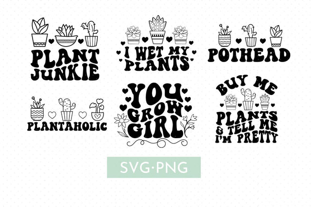 Plant Svg Bundle SVG MaiaLunaDesign 