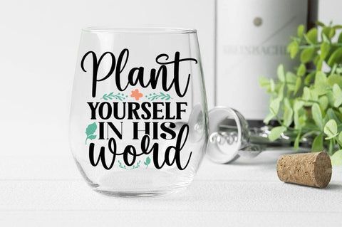 Plant yourself in his word SVG Design SVG Designangry 