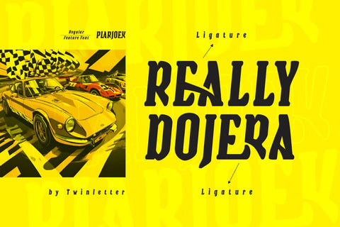 Plarjoek - Gaming Font Font twinletter 