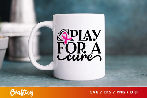 Play For A Cure SVG Design SVG Designangry 