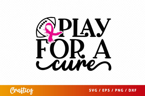 Play For A Cure SVG Design SVG Designangry 