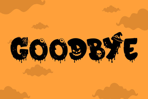 Playdough Halloween Font Font Dm Letter Studio 