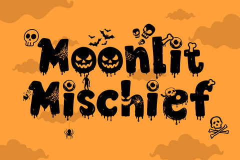 Playdough Halloween Font Font Dm Letter Studio 