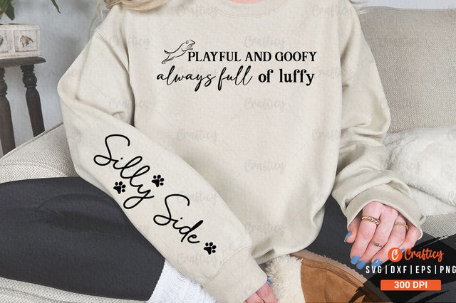 Playful and goofy always full of luffy Sleeve SVG Design SVG Designangry 