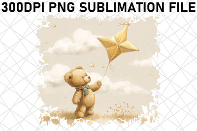 Playful Bear Sublimation Patterns Collection for Sublimation Crafting Sublimation afrosvg 