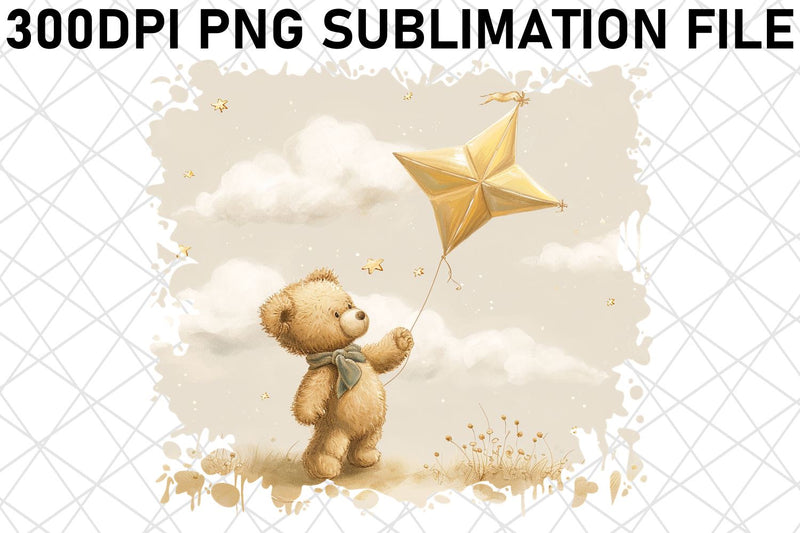 Playful Bear Sublimation Patterns Collection for Sublimation Crafting Sublimation afrosvg 