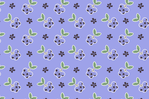 Playful Berries Seamless Patterns & Digital Papers Digital Pattern Rin Green 