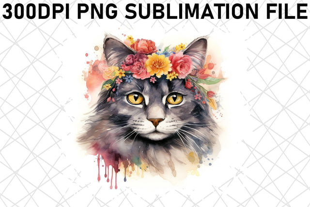 Playful Boho Wildlife Sublimation Art - Floral Sublimation afrosvg 