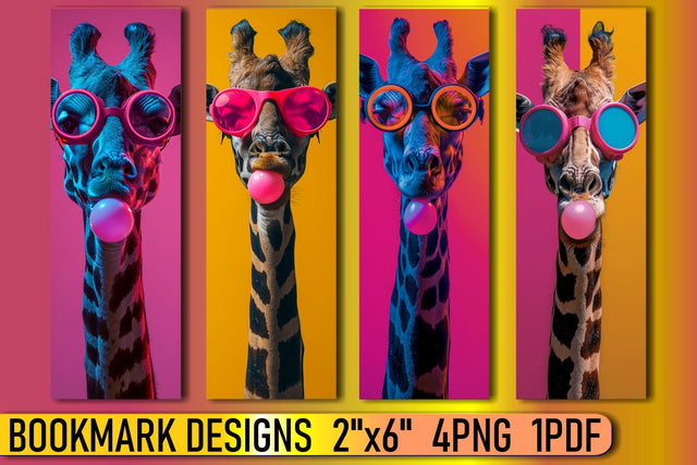 Playful Bubble Gum Animal Prints Sublimation afrosvg 