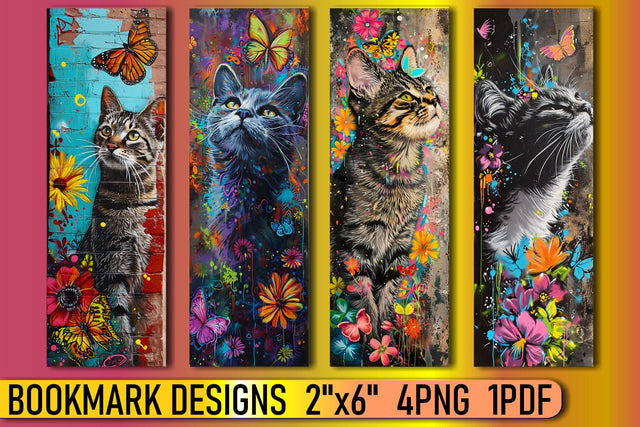 Playful Cat Patterns for Sublimation Joy Sublimation afrosvg 