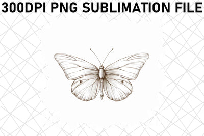 Playful Fluttering Butterflies Sublimation afrosvg 