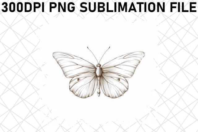 Playful Fluttering Butterflies Sublimation afrosvg 