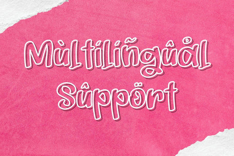 Playful Outline Font Afandi Studio 