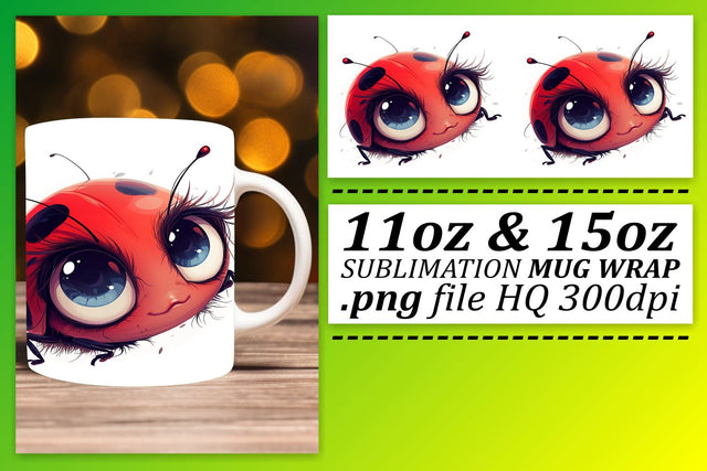 Playful Pet Portraiture Mug Wrap - Sublimation 11oz Sublimation afrosvg 