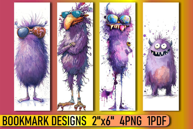Playful Sublimation Monster Artwork Sublimation afrosvg 