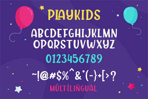 Playkidz - Playful Display Font Font Mozzatype 
