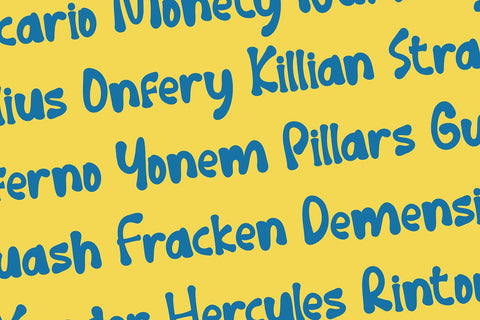 Playmore - Decorative Display Font SVG StringLabs 