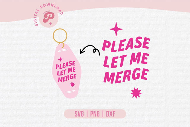 Please Let Me Merge SVG SVG Totally Posie 