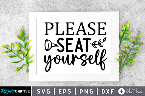 Please seat yourself svg design SVG Regulrcrative 
