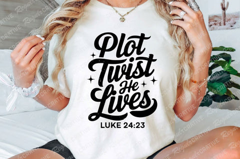 Plot Twist He Lives SVG Design SVG Regulrcrative 