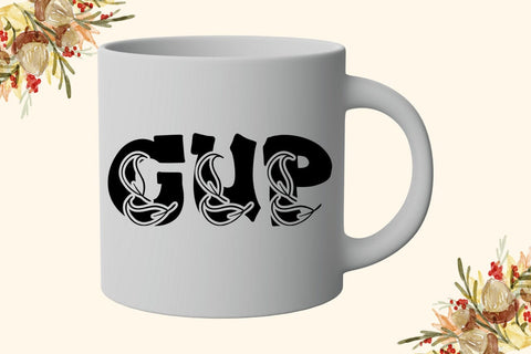 Plump Autumn Font Font Dm Letter Studio 