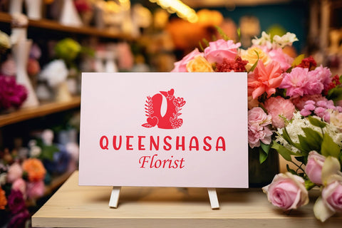 Plump Love Monogram - A Love and Floral Valentine Font Font Mozzatype 