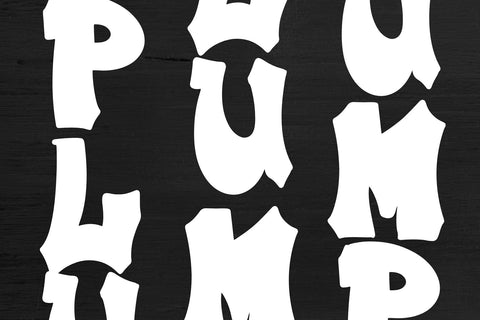 Plump Parade Font Font Dm Letter Studio 