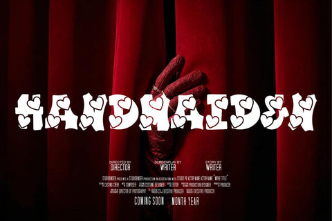 Plump Valentine Font Font Dm Letter Studio 