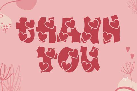 Plump Valentine Font Font Dm Letter Studio 