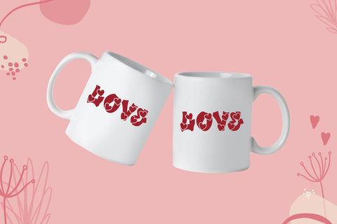 Plump Valentine Font Font Dm Letter Studio 