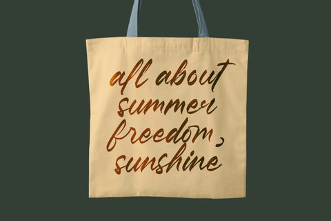 Pluretta Vintage - Modern Brush Font Font Letterena Studios 