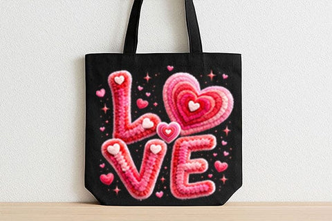 Plush Love Heart PNG | Fuzzy Valentine Sublimation Design SVG BillahCrafts 