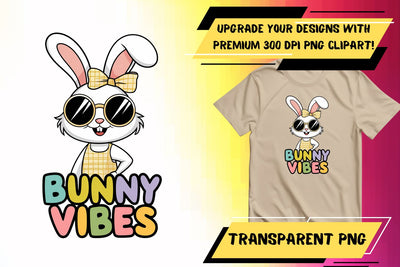 PNG file, crafted for sublimation quality , Easter Bunny Sublimation HoodArtCraft 